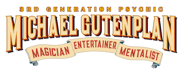 corporate entertainer, strolling entertainment specialist, and psychic entertainer/mentalist Michael Gutenplan