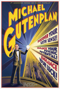 corporate entertainer, strolling entertainment specialist, and psychic entertainer/mentalist Michael Gutenplan